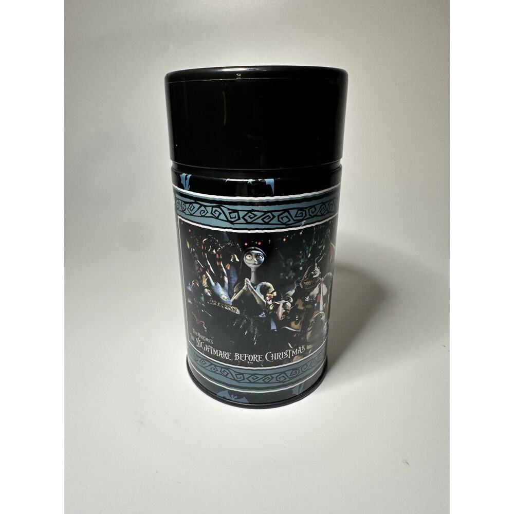 Nightmare Before Christmas Thermos Black Jack & Sally
